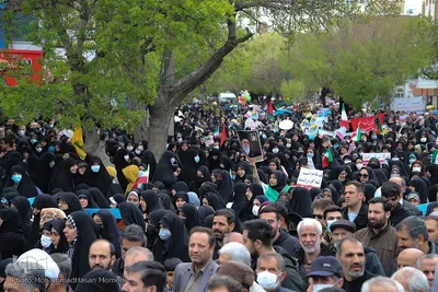 راهپیمایی روز قدس همدان
