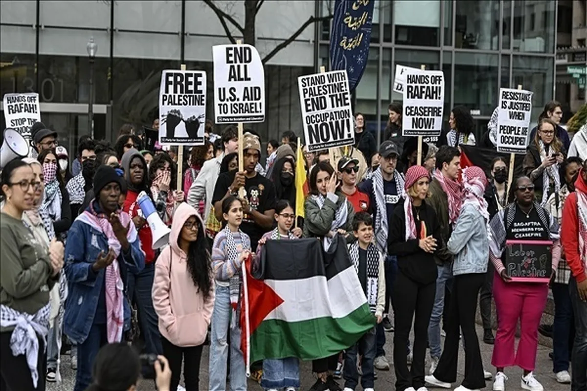 Waandamanaji wanawake Washington DC wabainisha mshikamano na Gaza