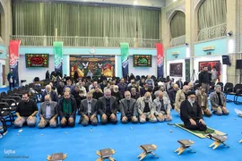 مراسم بزرگداشت سپهبد شهید حسین سلامی و دیگر شهدای قرآنی جنگ دوازده‌روزه