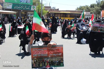 اجتماع بیرجندی‌ها در حمایت از مردم فلسطین