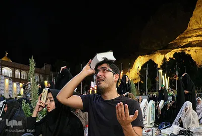 شب بیست و سوم ماه مبارک رمضان-گلزار شهدای کرمان‎‎
