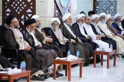 دیدار نمایندگان مراجع عظام تقلید با سرپرست حجاج ایرانی