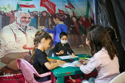 عزاداری موکب قرارگاه جهادی انقلاب در شیراز