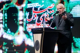 سعید اوحدی در مراسم سومین سالگرد بزرگداشت شهدای منا