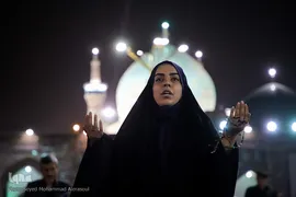 مراسم احیای شب بیست‌ویکم ماه مبارک رمضان در حرم مطهر رضوی