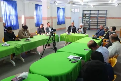 گزارش تصویری آیت الله محمدباقر محمدی لائینی در بازدید از مدرسه اشراق بابل