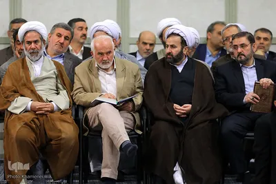 دیدار مسئولان نظام با رهبر انقلاب