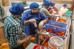 جشن روز طبیعت جهادگران در کنار بیماران کرونایی