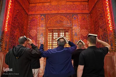 احیا در حرم امام علی‎‎