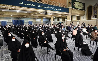 دیدار جمعی از دانشجویان با رهبر انقلاب