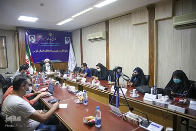 نشست خبری رئیس دفتر هئیت نظارت و بازرسی انتخابات استان فارس به مناسبت ۲۶ تیرماه سالروز تاسیس شورای نگهبان