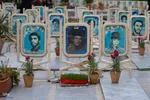 تحویل سال ۱۴۰۵ در گلستان شهدای اصفهان
