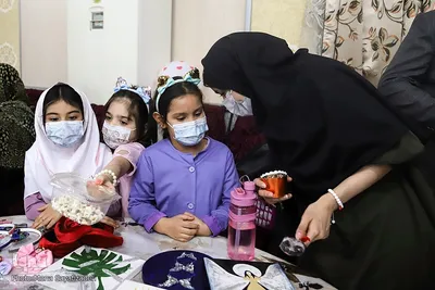 نمایشگاه دست‌سازه‌های دانش‌آموزان اهوازی