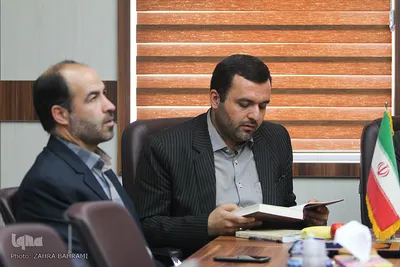 محسن مرادی، معاون فرهنگی جهاددانشگاهی استان/عکاس:زهرا بهرامی