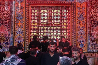 آستان مقدس علوی در ایام اربعین