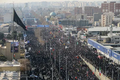 تشییع سردار قاسم سلیمانی در تهران