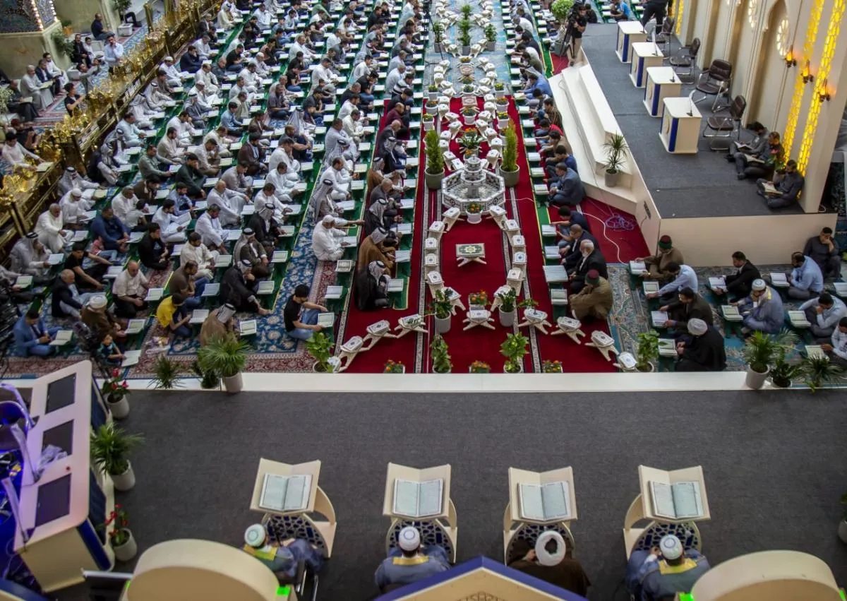 بالصور...العتبة العبّاسية تستهلّ برنامجَها الرمضانيّ بالختمة القرآنيّة