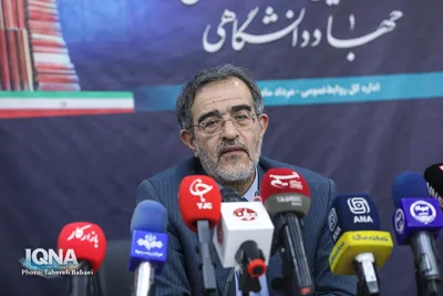 نشست خبری علی منتظری، رئیس جهاددانشگاهی