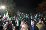 تشییع پیکر شهیدان «احمد میرزاوند» و «مرتضی بهاروند» و بیعت جامعه قرآنی لرستان با سومین رهبر انقلاب