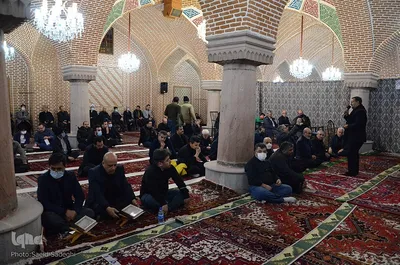 قرار بندگی؛ احیای شب ۲۳ رمضان در مسجد کریم خان تبریز