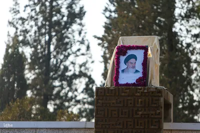 گلباران جایگاه جلوس امام خمینی(ره)