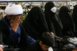 وداع با پیکر روحانی شهید اصلانی در حرم مطهر رضوی
