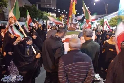 پنجاه و ششمین شب اجتماع و راهپیمایی مردم انقلابی بابلسر