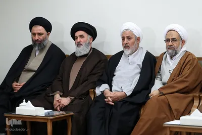 دیدار دست‌اندرکاران کنگره بزرگداشت شهدای روحانی با رهبر انقلاب