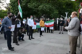 تبریز حامی فلسطین‎