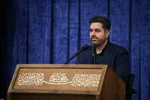فیلم | تلاوت «حمیدرضا احمدی‌وفا» در حسینیه امام خمینی(ره)