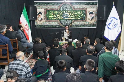 آیین عزاداری حسینی در جهاددانشگاهی استان سمنان