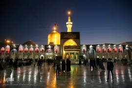 حرم امام رئوف در روزهای پایانی ماه صفر