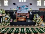 مراسم چهلم شهید مدافع امنیت شهید علی میرزایی در ملایر