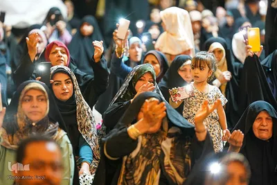 حرم مطهر شاهچراغ(ع) غرق شادی میلاد پیامبر مهربانی‌ها‎