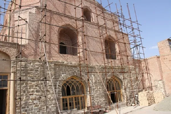 بنای تاریخی مسجد جامع ارومیه مرمت می‌شود