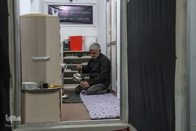 عزاداری سوم شهادت امام حسین(ع) در بازار تبریز‎