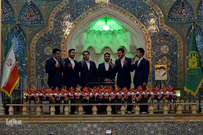 حال و هوای حرم حضرت معصومه(س) در شب میلاد پیامبر رحمت