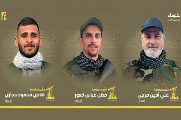 شهادت ۳ رزمنده حزب‌الله در درگیری با نظامیان صهیونیست