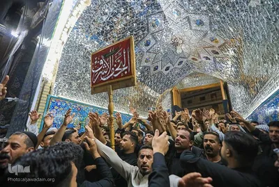 سوگواری سالروز شهادت امام جواد(ع) در نجف و کربلا
