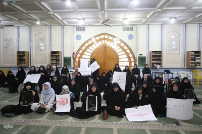 مراسم بزرگداشت شهید سیدحسن نصرالله در دانشگاه شیراز‎