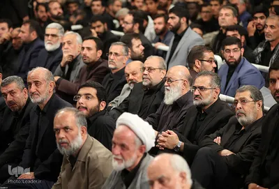 عزاداری شب عاشورای حسینی در حسینیه امام خمینی(ره)