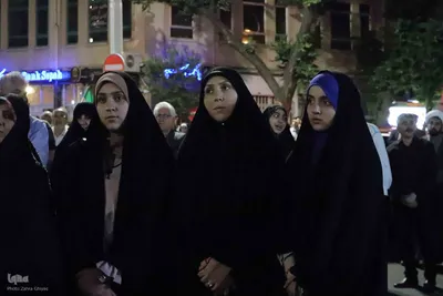 تجمع مردمی محکومیت تجاوز آمریکا به کشور در تبریز