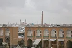 آشتی اصفهان با برف