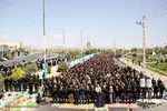 نماز ظهر عاشورا در سمنان