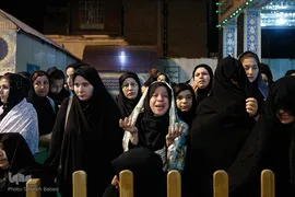 عزاداری شب عاشورای حسینی در 
حرم امام زاده حسن(ع)