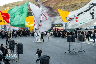 بازگشت زايران اربعین حسینی از مرز تمرچین
