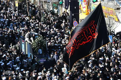 مراسم تشییع پیکر آیت الله محمدتقی مصباح یزدی