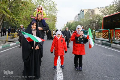 راهپیمایی مردم تهران در حمایت از اقتدار و امنیت کشور