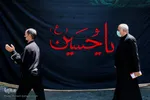 حال و هوای خیابان های اطراف حرم رضوی در روز عاشورا
