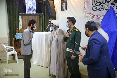 مراسم رونمایی از کتاب نذر نفس‎